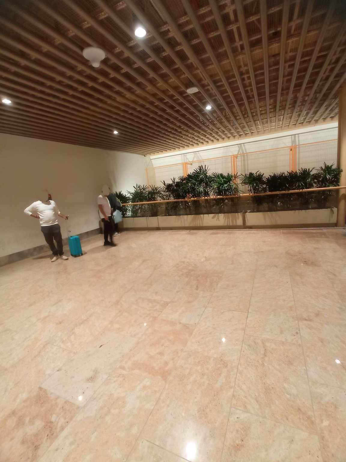 Smoking Area at Bangalore Airport Terminal 2