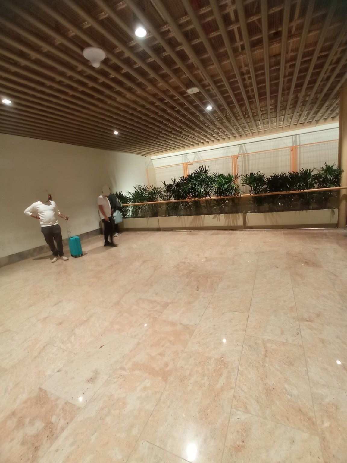 Smoking Area at Bangalore Airport Terminal 2