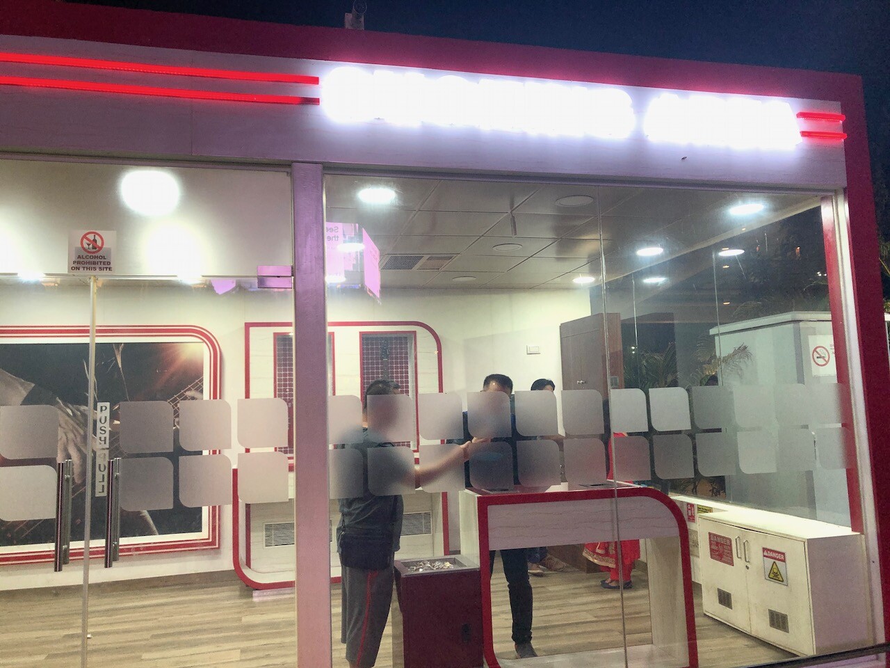 Smoking at Bangalore Kempegowda International Airport Bengaluru BLR